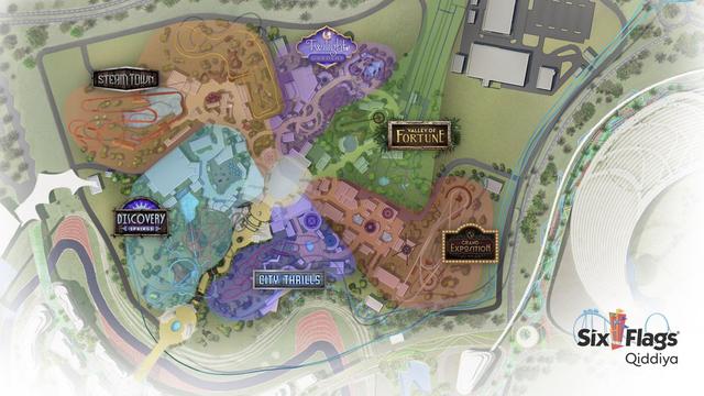 Amusement Logic at Six Flags Qiddiya: a major theming project
Design, manufacture, transportation, and installation of theming for the six themed areas at Six Flags Qiddiya, in Qiddiya City.