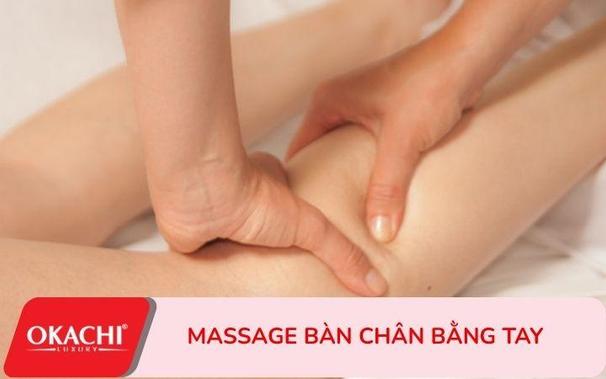 massage chân bằng tay hiệu quả ngay tại nhà