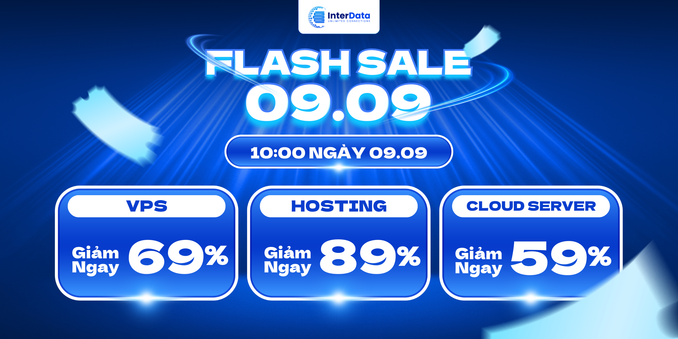 InterData Flash Sale 9 tháng 9