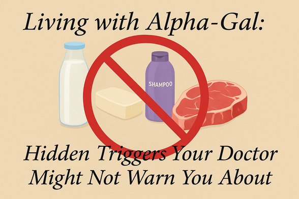 Living with Alpha-Gal isn’t just about avoiding red meat. Hidden triggers like dairy, soaps, and even shampoos can cause reactions your doctor may not warn you about.
Read more 👉 https://www.jenniferwhitetmphoto.com/living-with-alpha-gal-hidden-triggers-your-doctor-might-not-warn-you-about
#AlphaGal #FoodAllergy #HiddenTriggers #blog