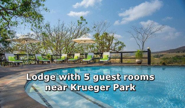 Lodge with 5 guest rooms near Krueger Park