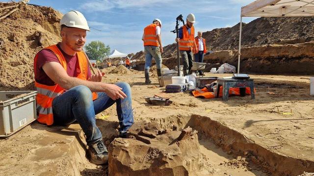 opgraving grafveld Cuijk Ceuclum