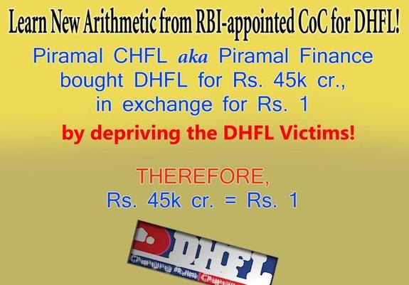 On 11 September 2025 (the DHFL Victims’ 9/11!!!), a phone conversation between Dr. Debaprasad Bandyopadhyay (OBMA) and Mr. Jitendra Wagh (Piramal Finance Ltd.) laid bare the unresolved moral and legal contradictions of the DHFL resolution. While Wagh reiterated corporate apologies and deferred responsibility to court rulings, Bandyopadhyay challenged the moral legitimacy of Ajay Piramal’s acquisitions—juxtaposing philanthropy, political donations, and lavish displays of wealth against the dispossession of DHFL victims. The dialogue exposed how legal frameworks and symbolic appropriations of Gandhi, Tagore, and the Gita serve to shield systemic financial abuse and crony capitalism under the BJP regime. By forcing Piramal Finance into reluctant acknowledgment, OBMA pierced corporate silence, reframing the DHFL struggle as a broader reckoning with India’s oligarchic order.
