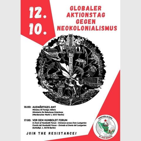 Globaler Aktionstag gegen Neokolonialismus

2023

#politicalposter #berlinposter #kolonialismus #b1210 #jointheresistance #anticolonialism