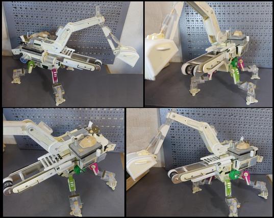 Scratchbuild construction mech