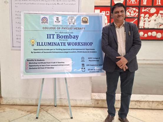 𝐒𝐡𝐫𝐞𝐞𝐤𝐚𝐧𝐭 𝐏𝐚𝐭𝐢𝐥 𝐢𝐧𝐭𝐞𝐫𝐚𝐜𝐭𝐬 𝐚𝐭 𝐒𝐭𝐚𝐫𝐭𝐮𝐩, 𝐄𝐧𝐭𝐫𝐞𝐩𝐫𝐞𝐧𝐞𝐮𝐫𝐬𝐡𝐢𝐩 𝐖𝐨𝐫𝐤𝐬𝐡𝐨𝐩, 𝐈𝐥𝐥𝐮𝐦𝐢𝐧𝐚𝐭𝐞 𝐛𝐲 𝐈𝐈𝐓 𝐁𝐨𝐦𝐛𝐚𝐲 𝐟𝐨𝐫 𝐌𝐚𝐫𝐚𝐭𝐡𝐚 𝐒𝐚𝐦𝐚𝐣 𝐂𝐨𝐥𝐥𝐞𝐠𝐞 𝐨𝐟 𝐏𝐡𝐲𝐬𝐢𝐨𝐭𝐡𝐞𝐫𝐚𝐩𝐲

#Startup #ShreekantPatil #Illuminate #IITBombay #Workshop #Training #Entrepreneurship #Innovation #Pitching #StartupIndiaMentor #IITBombayMentor #Nashik #Maharashtra #ViksitBharat #SIH #NEC #Eureka #MVPPT #CollegeofPhysiotherapy #ICTRD #NIMA #MACCIA #MSMEHelp #GovtSchemes #News #Pressrelease #update #IITBombay