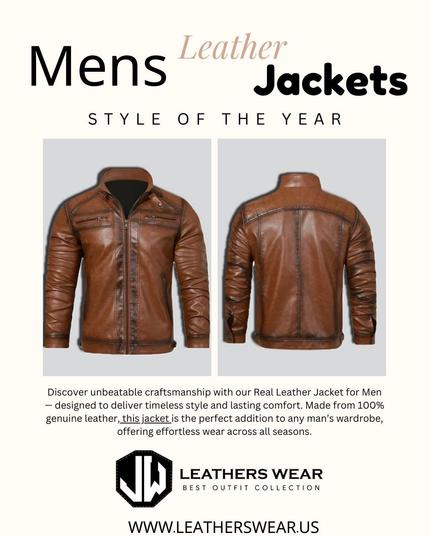 Real Leather Jacket