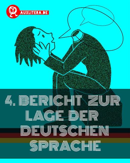 Illustration als Symbolbild: Eine sitzende Figur hat seinen Kopf abgenommen und hält diesen in beiden Händen. Das Gesicht schaut zum leeren Ort über dem Hals. Aus dem Mund des Gesichts und der Öffnung des offenen Halses kommt jeweils eine leere Sprachblase. Beide Sprechblasen überschneiden sich.