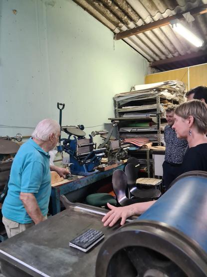 Talking about the history and work from Matias.