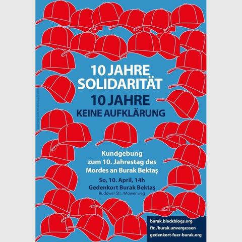 10 Jahre Solidarität 10 Jahre keine Aufklärung

2022

#politicalposter #berlinposter #b1004 #burakbektas #aufklärung