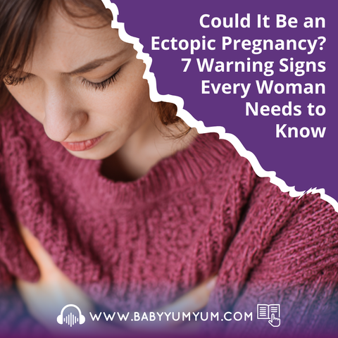 ⚠️ Not all pregnancy pains are normal 🤰  An ectopic pregnancy happens when a fertilized egg implants outside the womb and it can become life threatening if not caught early. The symptoms can be subtle or mistaken for typical early pregnancy signs which is why awareness is vital, knowing the warning signs could save your life!