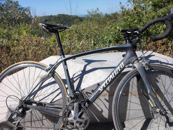 Mon vélo en haut du Mont-Royal