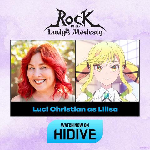 Meet the English Dub Cast of 'Rock Is A Lady's Modesty'