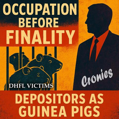 The DHFL insolvency reveals how India’s ill-conceived IBC framework enabled “occupation before finality,” letting Ajay Piramal allegedly seize control despite pending appeals—turning depositors into guinea pigs in a neoliberal lab. Cobrapost exposed DHFL’s links to Dawood Ibrahim and Iqbal Mirchi networks, funnelling BJP donations as terror-financing in the name of political donations, while Piramal’s own Electoral Bonds, PM CARES, and Flashnet ties deepened the crony nexus with the BJP. What emerged was not resolution but reportedly an oligarchic lawfare, where judicial pliancy, executive patronage, and opaque financing converged into a paradigm of selective justice and political capture.