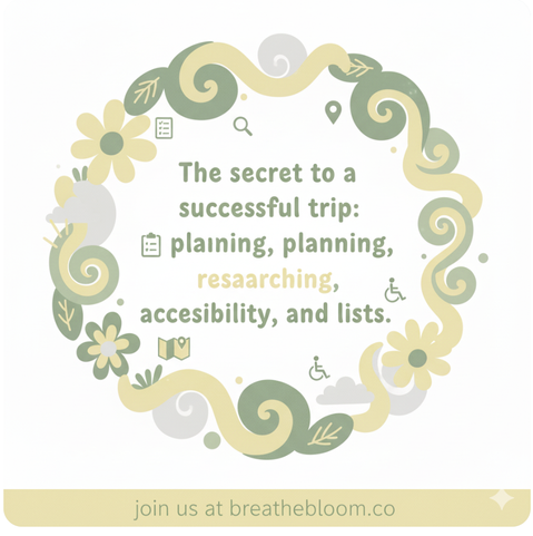 wellness logo for 'women over 40' with colors: Pastel Yellow, Sage Green, Light Gray; breathebloom.co