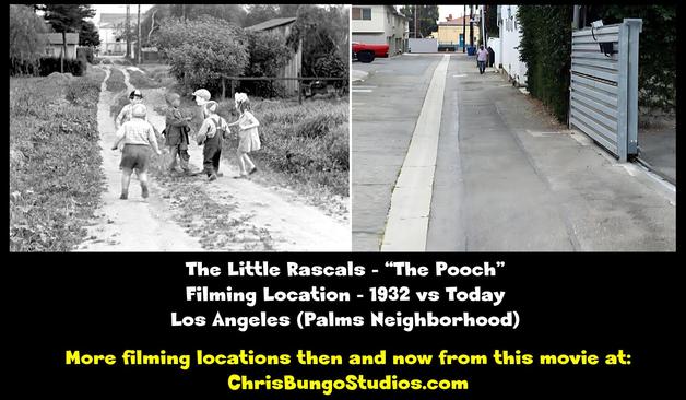 Filming location then and now The Little Rascals movie The Pooch.