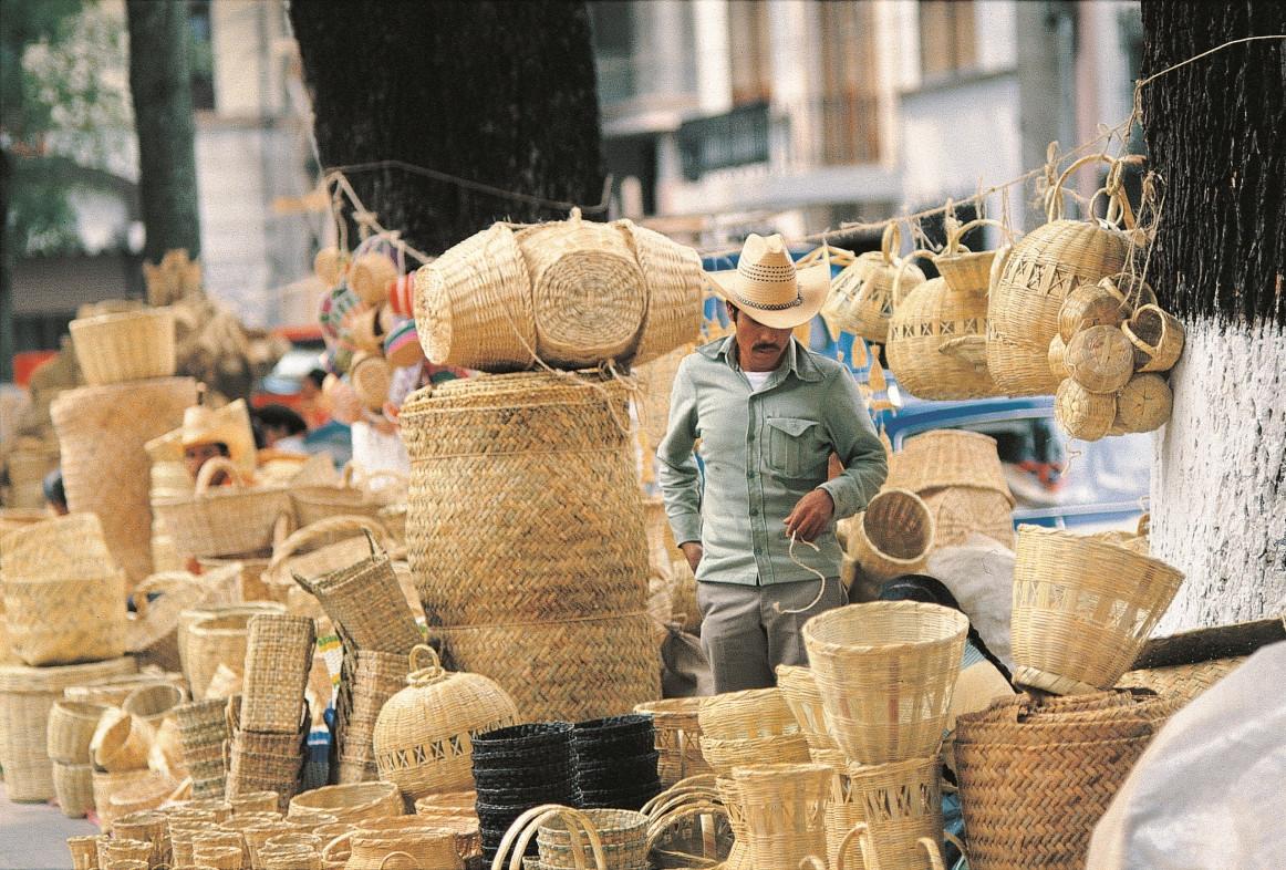 Basket seller.