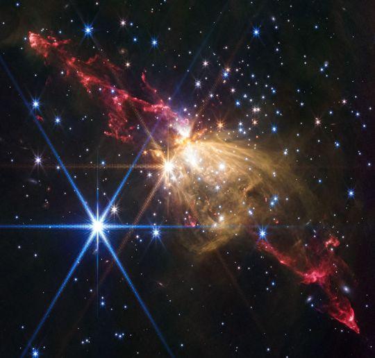 Its detection provides evidence that protostellar jets scale with the mass of their parent star—the more massive the stellar engine driving the plasma, the larger the resulting jet—and thus for a universal mechanism for star formation from low to high masses.