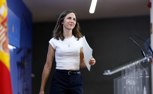 Ione Belarra, de Podem, al Congrés dels Diputats (EFE/Rodrigo Jiménez)