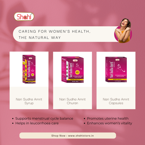 Nari Sudha Amrit - Ayurvedic Uterine Tonic for Leucorrhoea and Menstrual problems