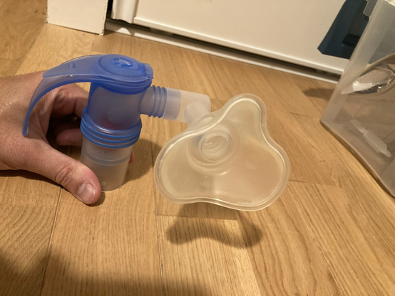 An asthma mask without elastic system for head