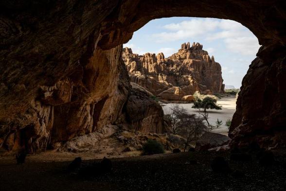 The Natural and Cultural Reserve of Ennedi in Chad.
