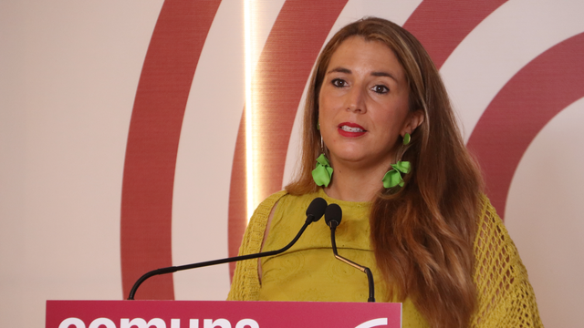 La coordinadora nacional dels Comuns, Candela López (ACN / Laura Fígols)