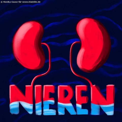 Nierengesundheit und Diabetes.