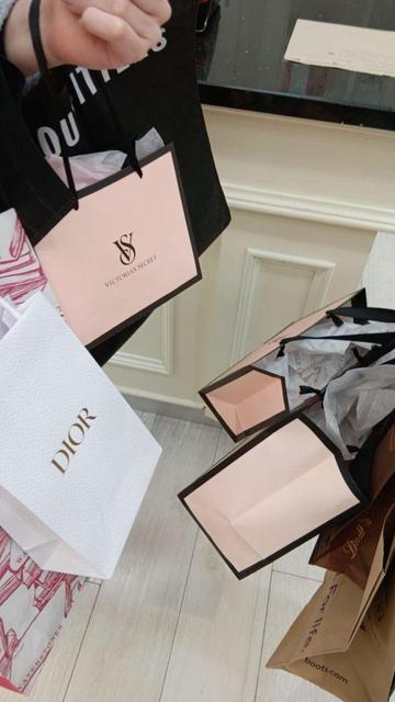 "Shopping spree vibes! ✨ From luxury to casual, these bags tell the story of a stylish day out. Dior, Victoria’s Secret, and more—what a haul! 🛍️ #RetailTherapy #FashionFinds"