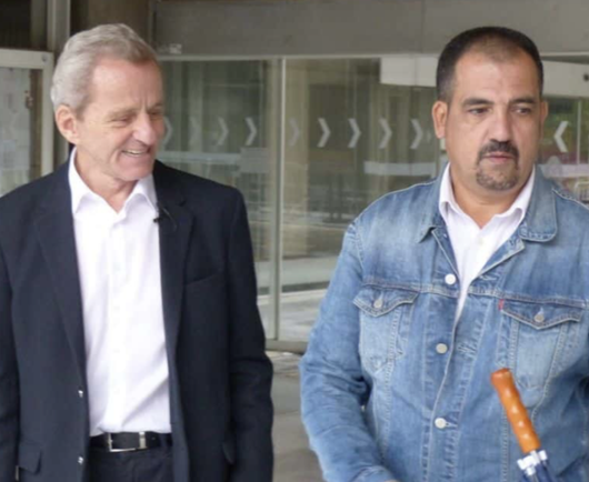 Alain Carignon et Chérif Boutafa. © Florent Mathieu – Place Gre’net
