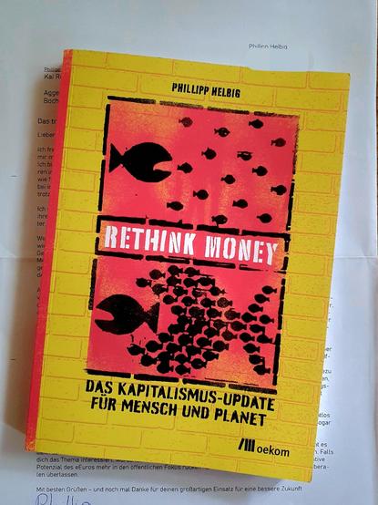 Buch ReThink Money | oekom verlag 