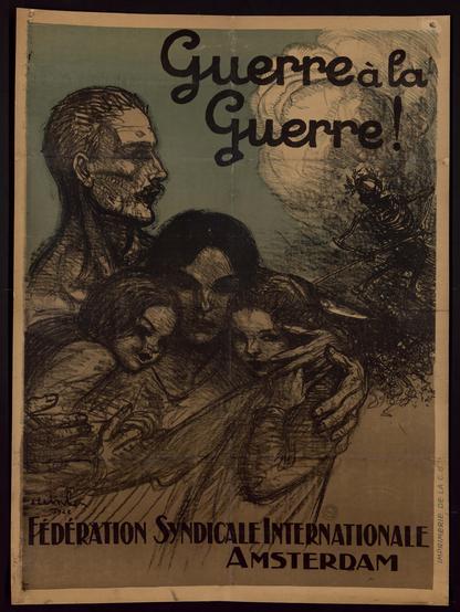 
Guerre à la guerre !
Cote : AFF20571
Date : 1922
Langue : français
Description physique : Affiche illustrée. 79x60 (avec entoilage). Pochette.
Description :
Auteur : Steinlen
Ville de production : s.l.
Autre support : Numérisé
Citer sous la forme : Coll. La contemporaine AFF20571
https://calames.abes.fr/pub/lacontemporaine.aspx#details?id=Calames-2017122912854124