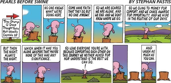 The "Pearls Before Swine" comic for September 21st, 2025.