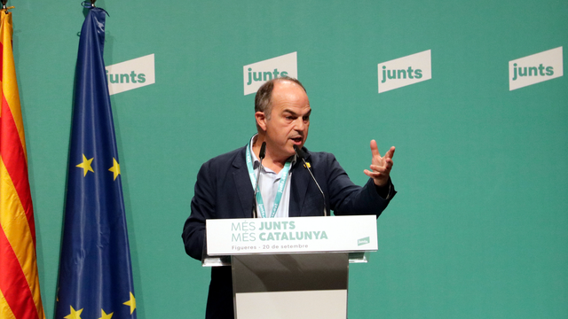 Jordi Turull al consell nacional de Junts a Figueres (ACN / Berta Artigas Fontàs)