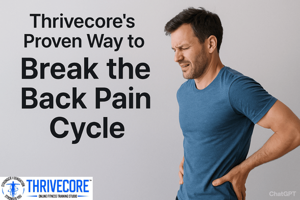 Thrivecore’s Proven Way to Break the Back Pain Cycle
