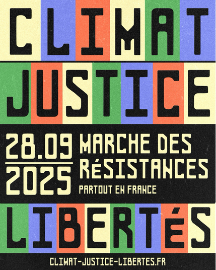 Affiche de la journée du 28 septembre 2025, qui appelle à se mobiliser partout en France. 