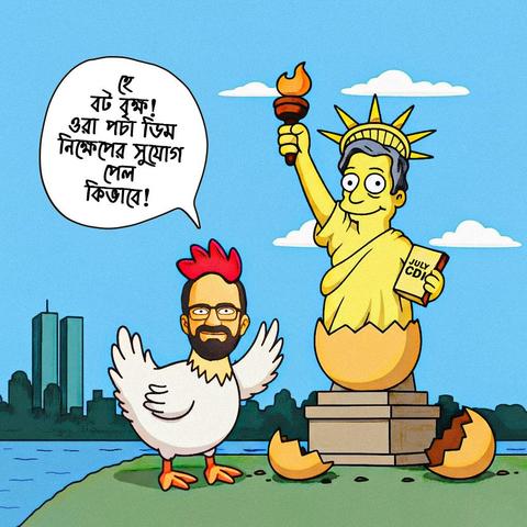 ক্ষমা করো হে বট বৃক্ষ! 😭

কার্টুন নং: ৩২০

#CartunusDaily #NCPBangladesh #satire #WeAreAkhter #chudlingpong 