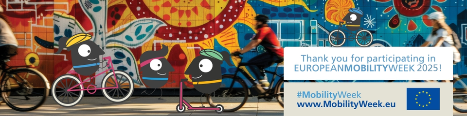 Affiche de la European Week Mobility