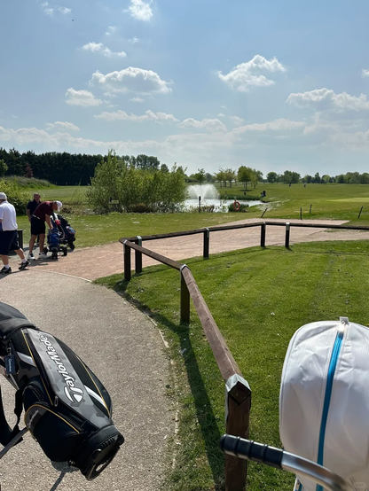 A way to the golf course.