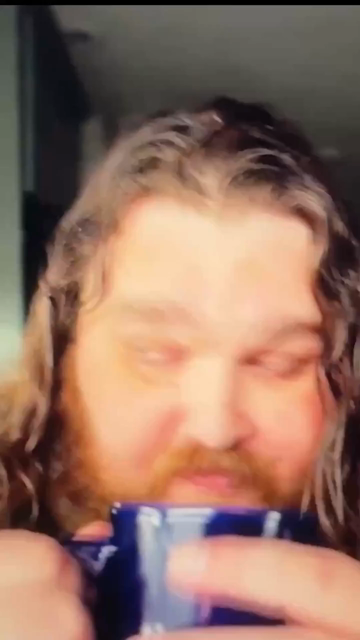 Funny/serious video starring a heavy-set man with long hair and a beard.