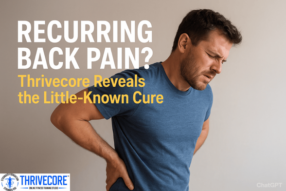 Recurring Back Pain? Thrivecore Reveals the Little-Known Cure