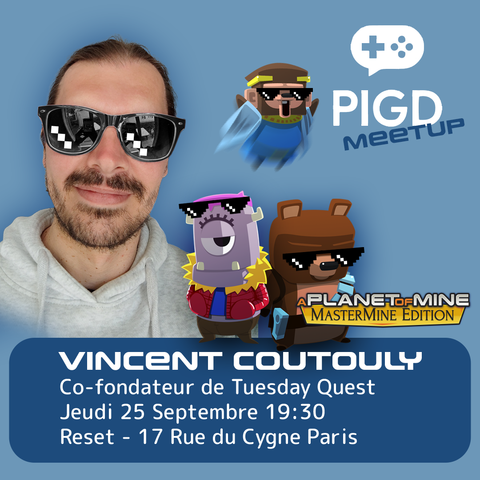 Tuesday Quest au PIGD meetup jeudi 25 septembre 2025