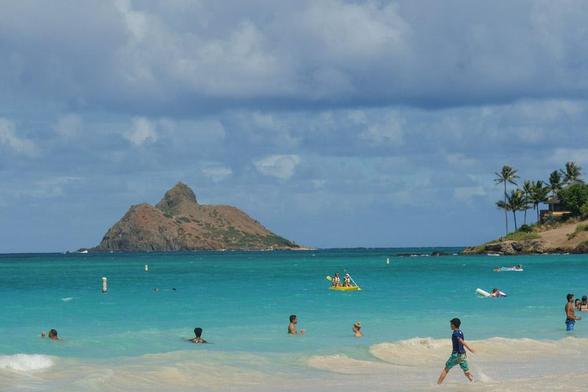 Kailua beach in Oahu