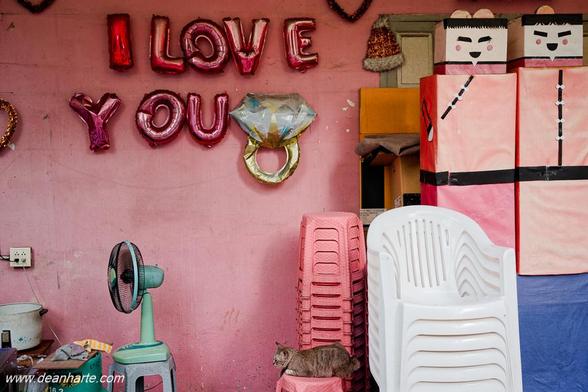The coolest restaurant in Bangkok? Maybe, but the secret ingredient in their food is definitely love :) The cat just finishes off this image!
