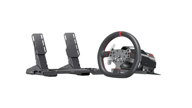 There are even more sub-£300 direct drive sim racing wheel choices now available with the new PXN V10 Ultra bundle at £269.99 including a two pedal set-up, along with the V10 Pro bundle three pedal option...