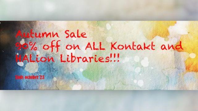 SampleTekk Autumn Sale