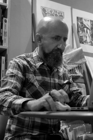 Fabien Thévenot mixant de la musique