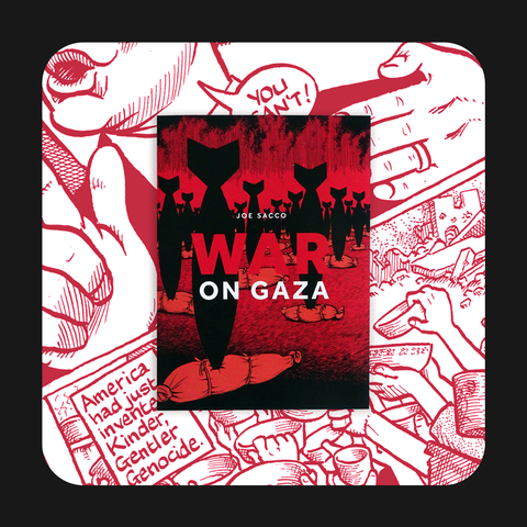 Cover "War on Gaza" von Joe Sacco (Fantagraphics)

