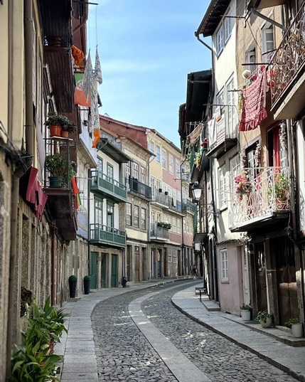 Guimaraes street scene. 