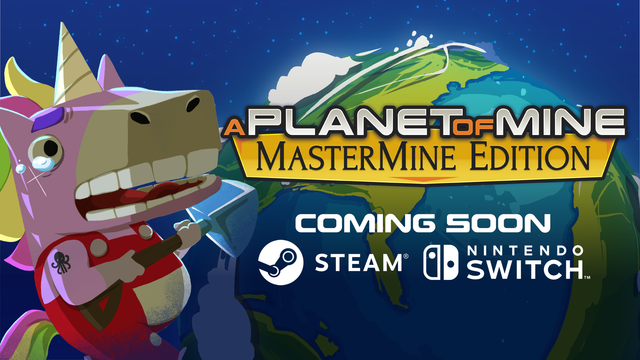 A Planet Of Mine Mastermine Edition coming soon on Steam and Nintendo Switch
